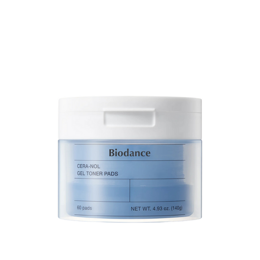 Pads de Tónico en Gel con Cera-nol Biodance Cera-nol Gel Toner Pad 60uds