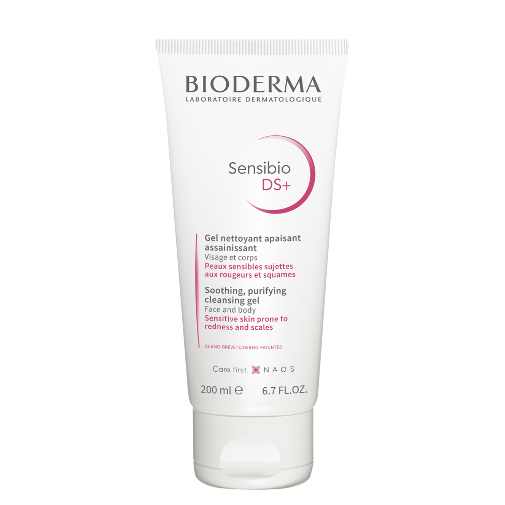 Gel Limpiador Piel Sensible Bioderma Sensibio DS + Gel Moussant 200ml