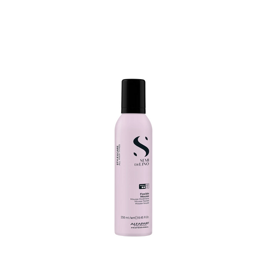 Mousse fijación media Alfaparf Milano Semi Di Lino Flexible Mousse 250ml