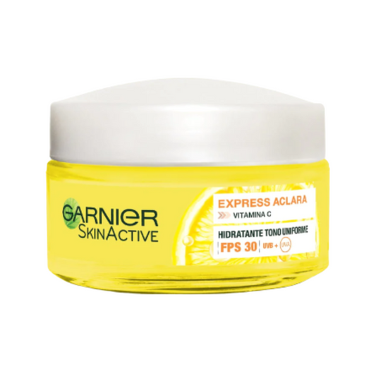 Garnier Crema Hidratante Express Aclara Anti-manchas con Vitamina C