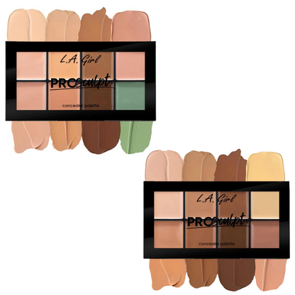 Paleta de Correctores L.A Girl PRO Sculpt Concealer Palette