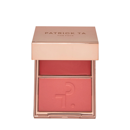Rubor Patrick Ta Major Headlines Double-Take Crème & Powder Blush Duo