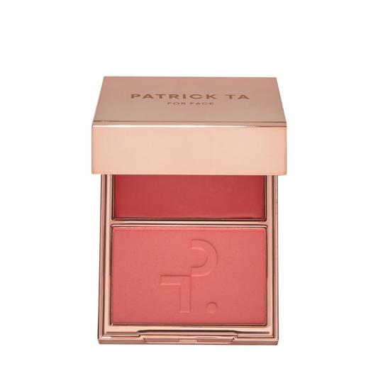 Rubor Patrick Ta Major Headlines Double-Take Crème & Powder Blush Duo