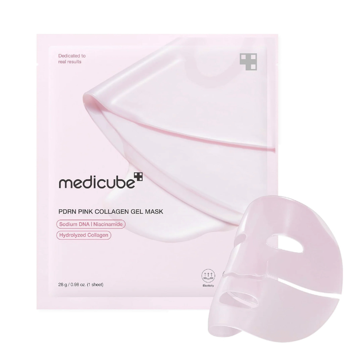 Mascarilla facial de gel con colágeno Medicube Pdrn Pink Collagen Gel Mask