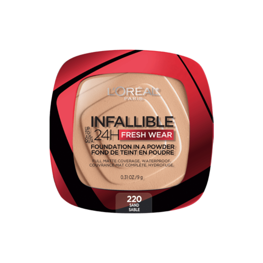 Base en Polvo L'Oréal Paris Infallible Up to 24H Fresh Wear Foundation in a Powder