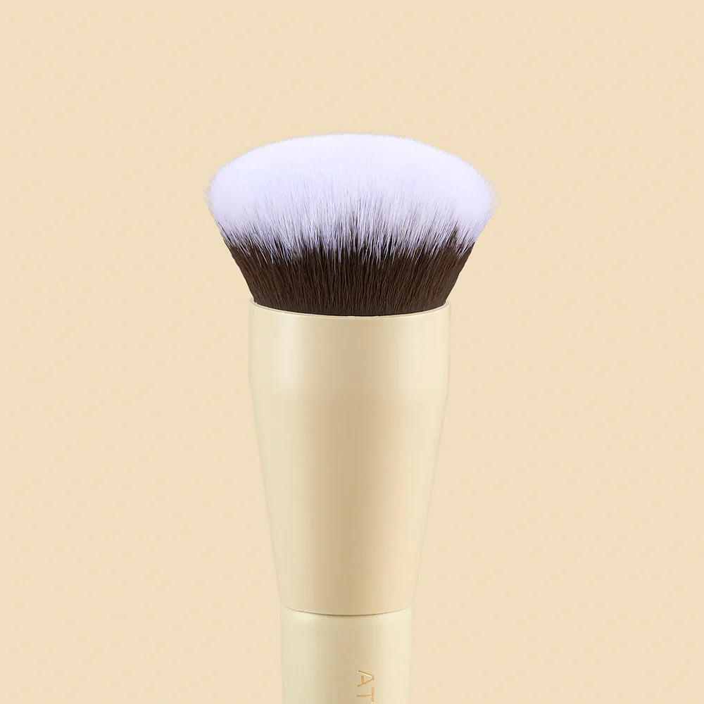 Brocha Duo Atenea para base y productos en crema