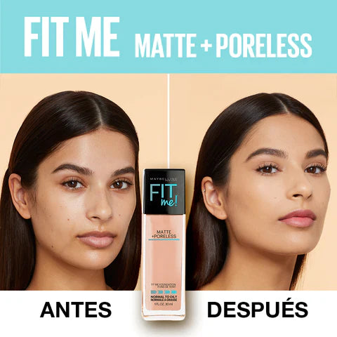 Base Mate Maybelline Fit Me Matte + Poreless 30mL.