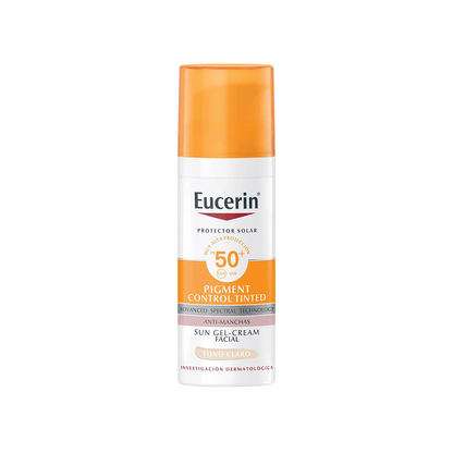 Protector Solar Despigmentante con Color Eucerin Pigment Control Anti-Manchas SPF 50+ 50ml