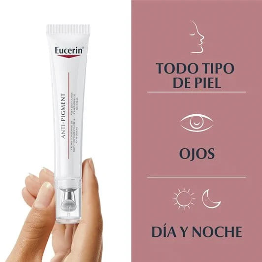 Contorno de Ojos Despigmentante Eucerin Anti-Pigment Crema Facial Anti-Ojeras 15 ml