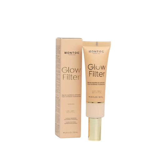 Base de alta cobertura Montoc Glow Filter High Coverage Foundation