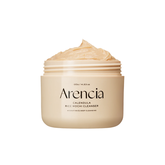 Limpiador facial calmante Arencia Calendula Rice Mochi Cleanser 120g