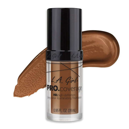 Base de Alta Cobertura Luminosa L.A Girl PRO Coverage Foundation 28ml