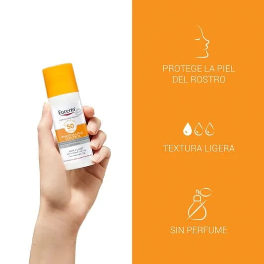 Protector Solar Antiedad Eucerin Photoaging Control FPS50+