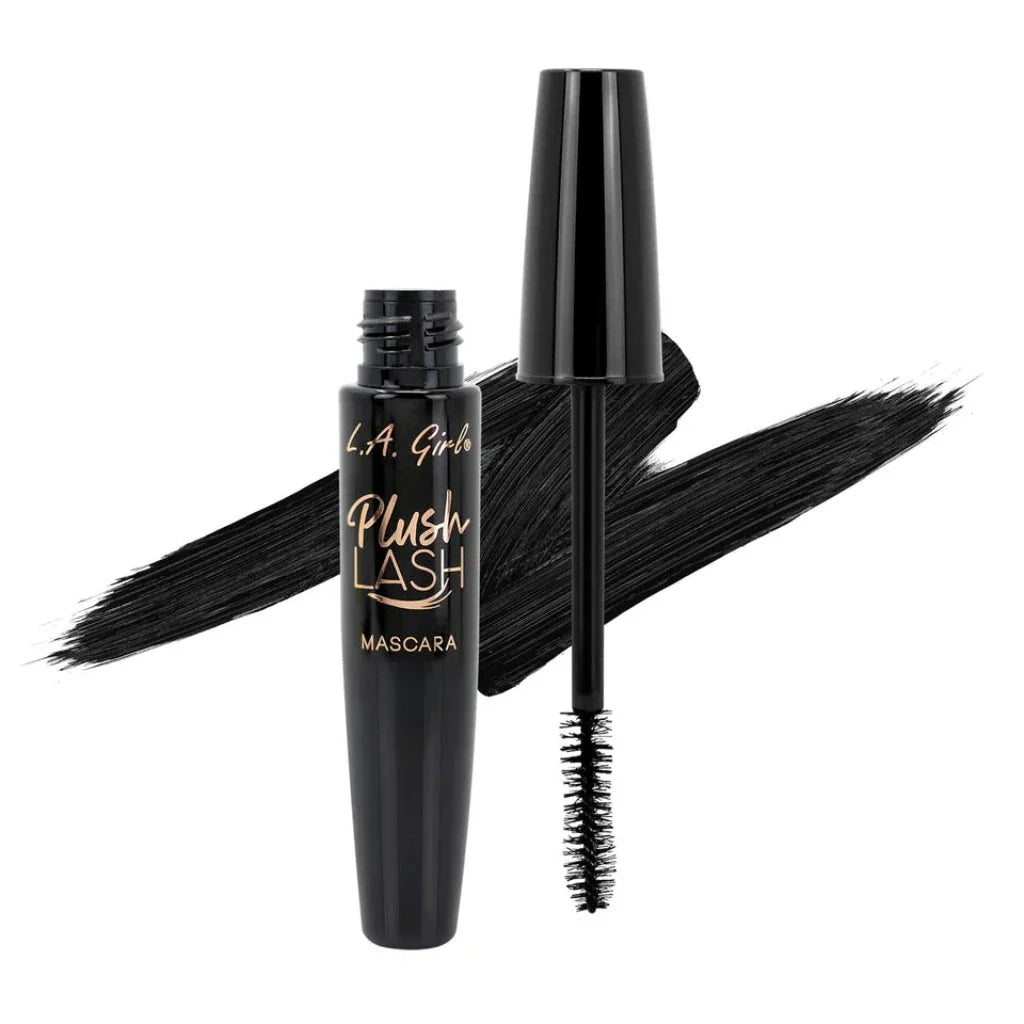 Pestañina para alargar y dar volúmen L.A Girl Pestañina Plush Lash Blackest Black