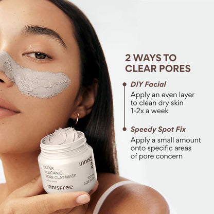 Mascarilla de arcilla Innisfree Super Volcanic Pore Clay Mask 100ml