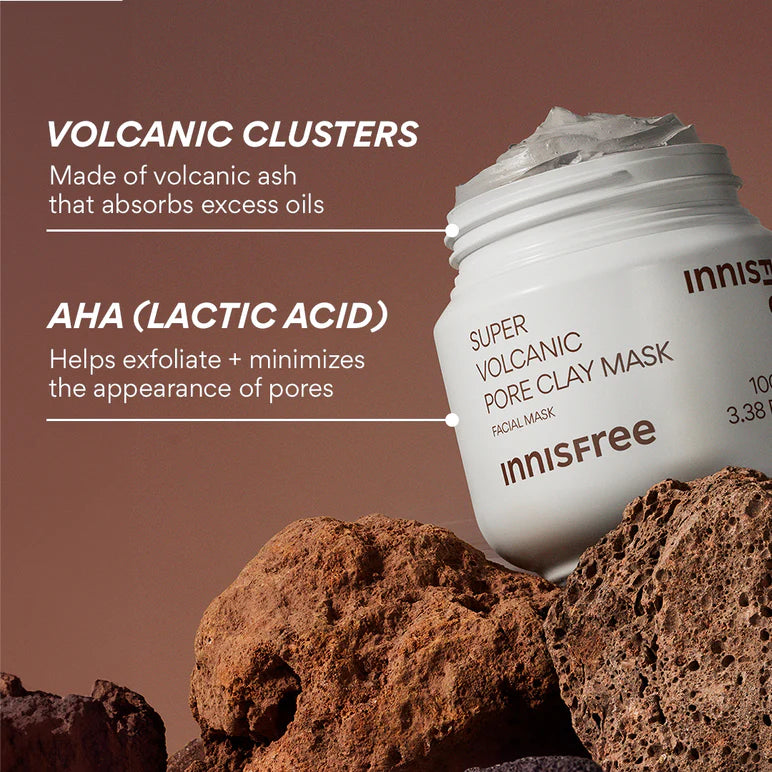 Mascarilla de arcilla Innisfree Super Volcanic Pore Clay Mask 100ml