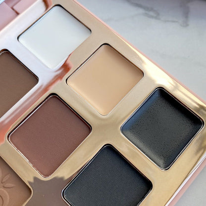 Paleta de sombras Blomshell Bloom Nude Allure mate 02