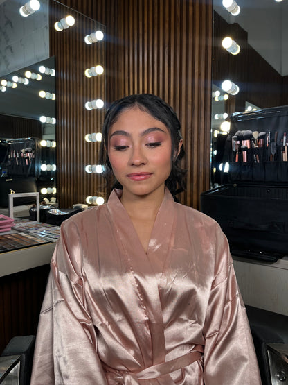 Plan Magic Glow - Maquillaje y Peinado de Quinceañera con Prueba