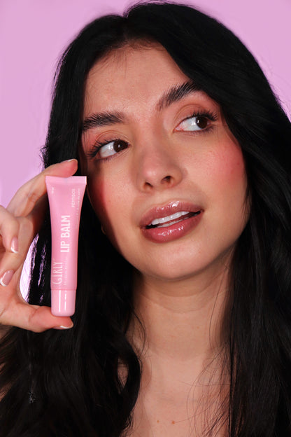 Lip Balm con peptidos Girly con color