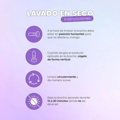 Limpiador de brochas Atenea Makeup Brush Cleaner Lula