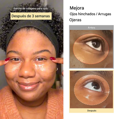 Parches para ojos hidratantes con colágeno Abib Jericho Rose Jelly Collagen Eye Patch 60 pcs