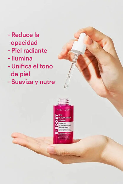 Sérum seborregulador con Niacinamida Nine Less B-Boost 10% Niacinamide Serum 30ml