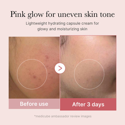 Crema hidratante Medicube PDRN Pink Collagen Capsule Cream 55g