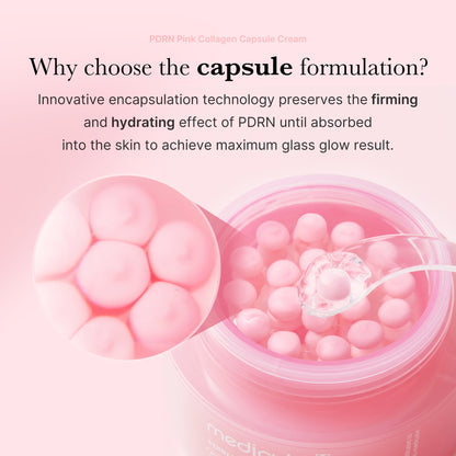Crema hidratante Medicube PDRN Pink Collagen Capsule Cream 55g