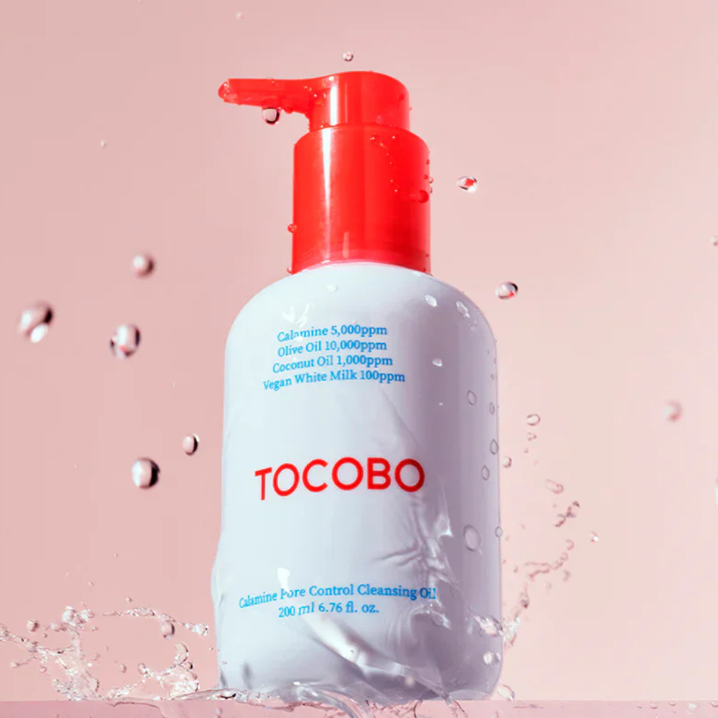Aceite limpiador control de poros con calamina Tocobo Calamine Pore Control Cleansing Oil 200ml