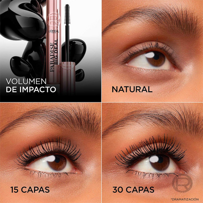Pestañina L’Oréal Paris Paradise Big Deal Lavable