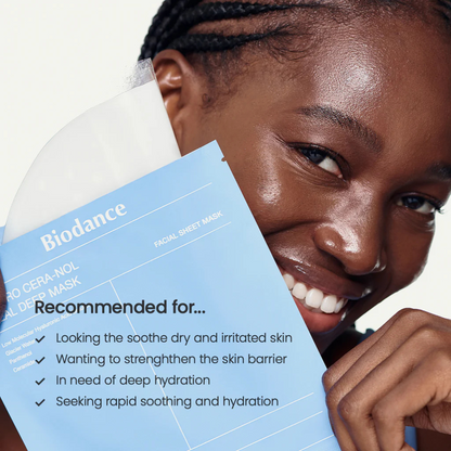 Mascarilla hidratante profunda  Biodance Hydro Cera-nol Real Deep Mask 1pz