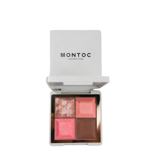 Paleta de rubor, contorno e iluminador Montoc Light Set