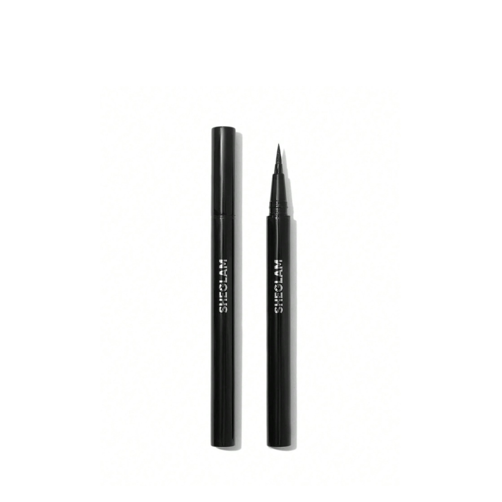 Delineador líquido negro a prueba de agua Sheglam Pro Precision Waterproof Liquid Eyeliner Black