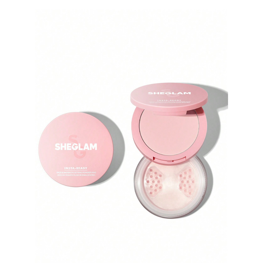Polvo para rostro y ojeras Sheglam Insta-Ready Face & Under Eye Setting Powder Duo