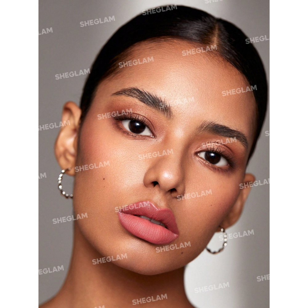 Labial mate Sheglam Glam 101 Lipstick & Liner Duo