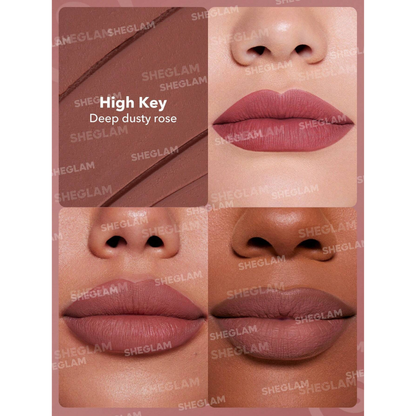 Labial mate de larga duración Sheglam Dynamatte Boom