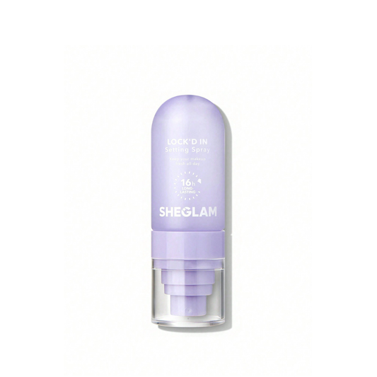Fijador de maquillaje acabado mate Sheglam Lock'd In Setting Spray 55ml