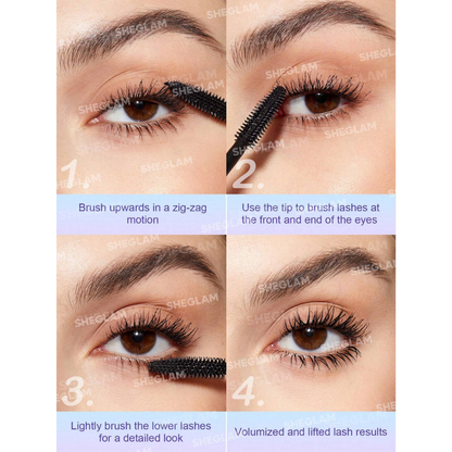 Pestañina Sheglam Flutter Wink Volumizing Mascara