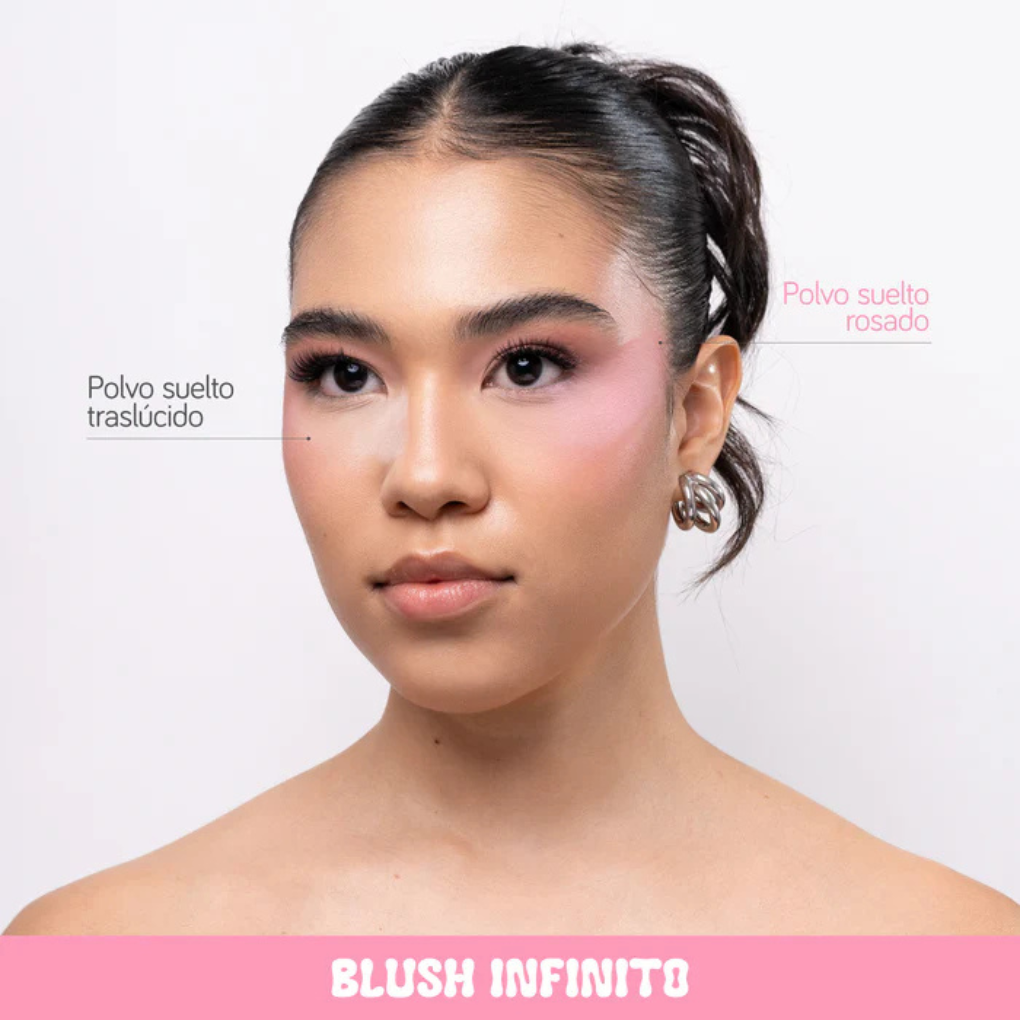 Polvo suelto rosado Atenea 1st Scene Loose Powder 9g