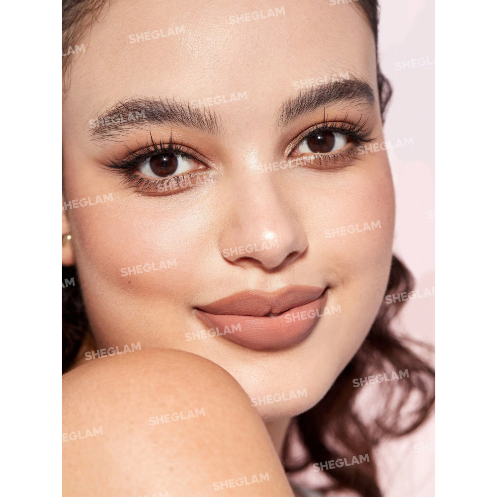 Labial mate Sheglam Glam 101 Lipstick & Liner Duo