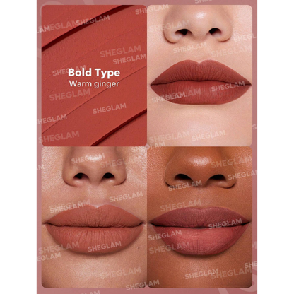 Labial mate de larga duración Sheglam Dynamatte Boom