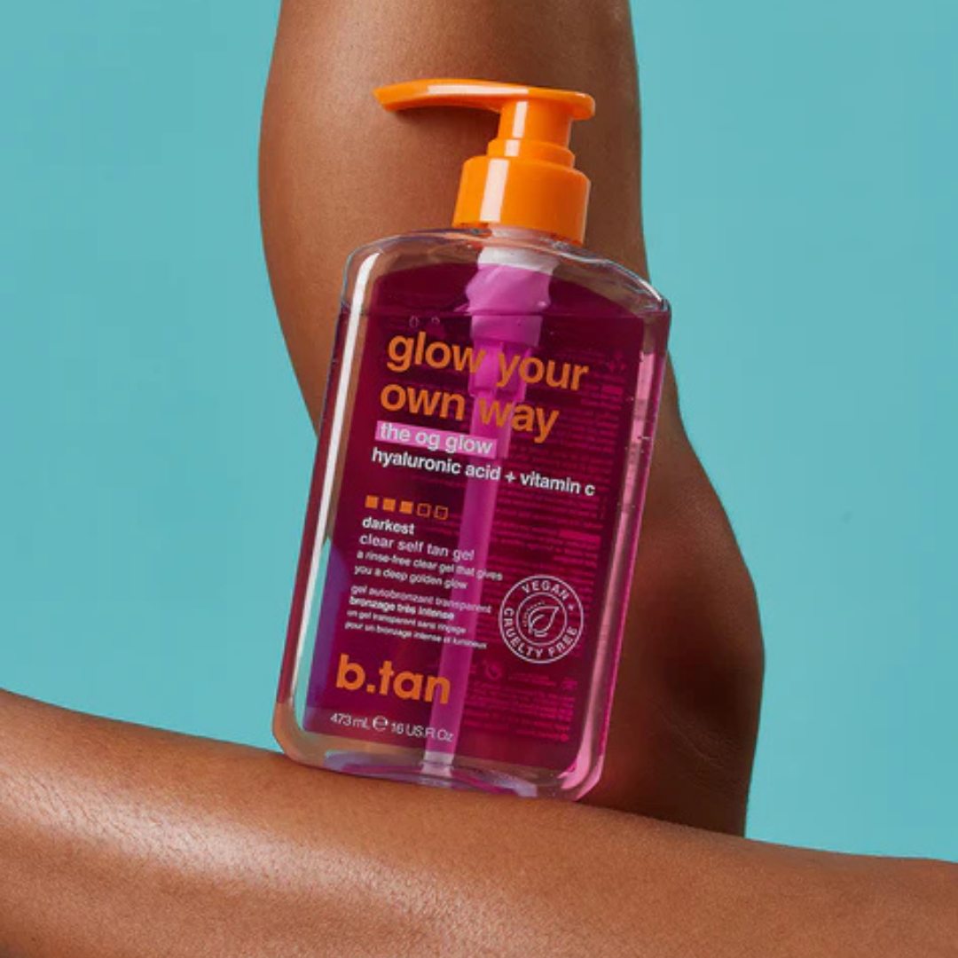 Loción autobronceadora Glow Your Own Way B.Tan 473ml