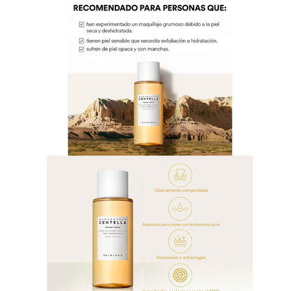 Tónico Iluminador con Centella Asiática Skin1004 Centella Toning Toner 400ml