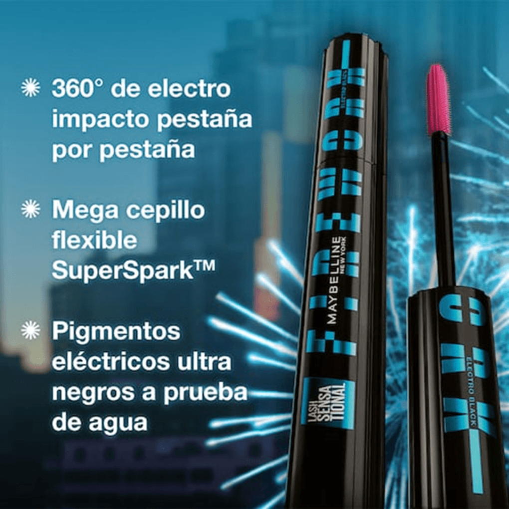 Pestañina  Maybelline Lash Sensational Firework Waterproof