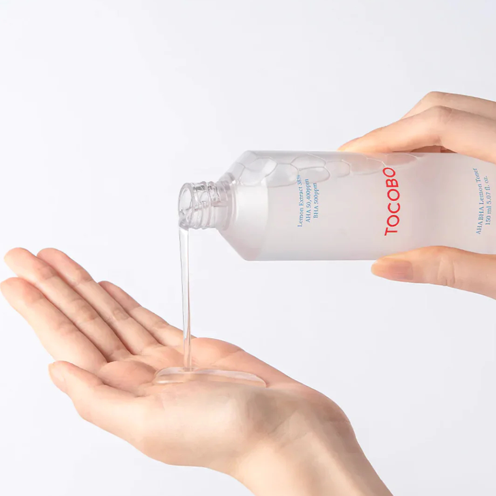 Tónico exfoliante AHA BHA con limón Tocobo AHA BHA Lemon Toner 150ml