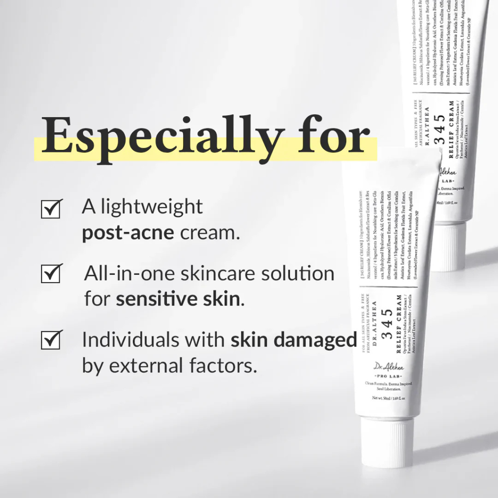 Crema Calmante e hidratante 345 Dr. Althea 345 Relief Cream 50ml