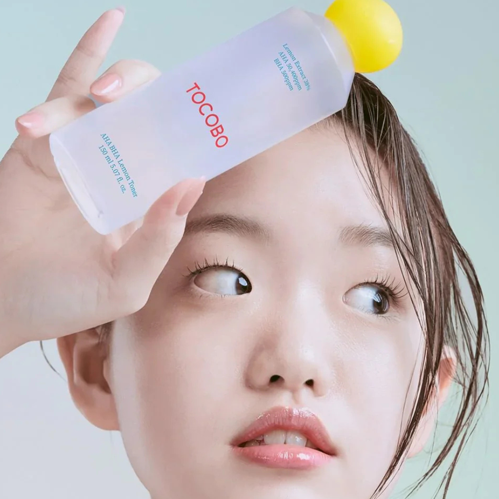 Tónico exfoliante AHA BHA con limón Tocobo AHA BHA Lemon Toner 150ml