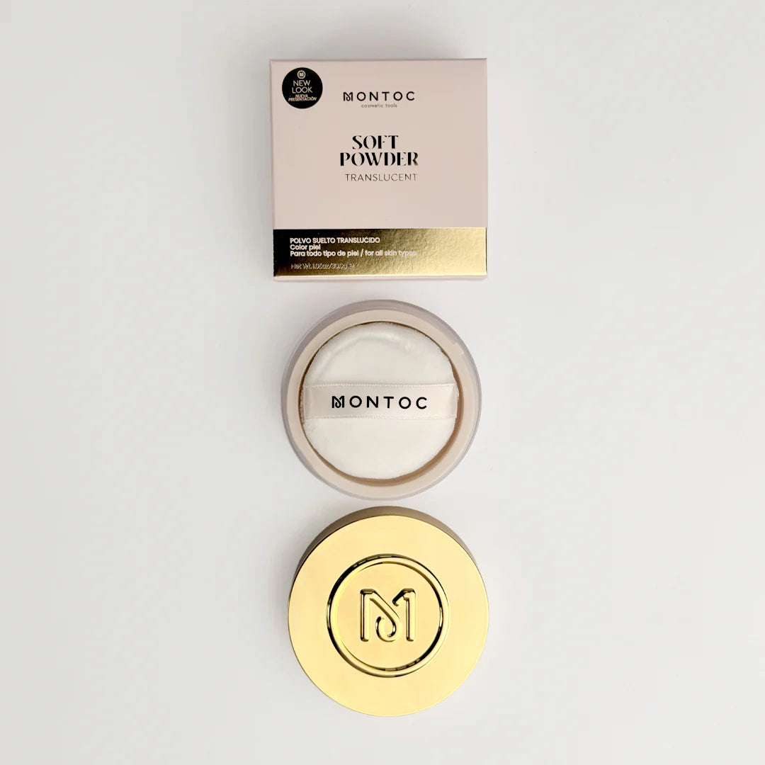 Polvo Suelto Traslucido Montoc Soft-Powder