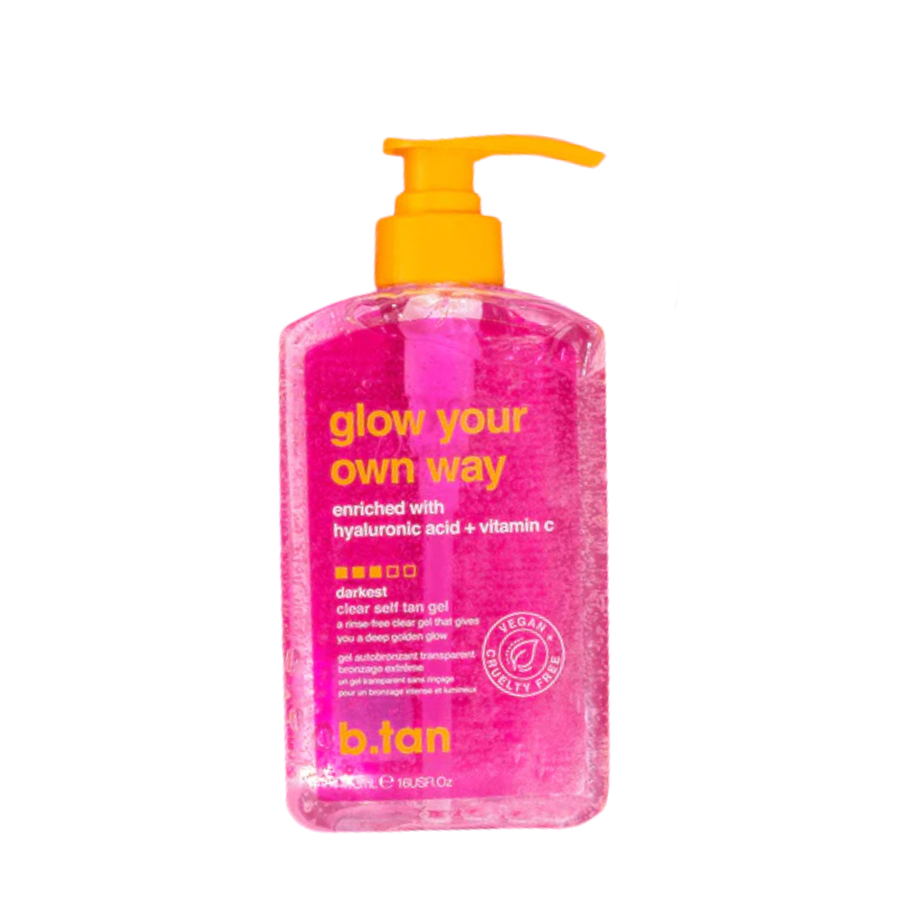 Loción autobronceadora Glow Your Own Way B.Tan 473ml