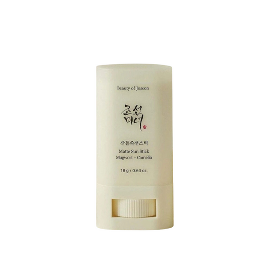Protector solar en barra mate con Artemisa y Camelia Beauty of Joseon Matte Sun Stick Mugwort + Camelia 18g